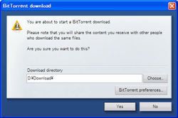 BitTorrent download